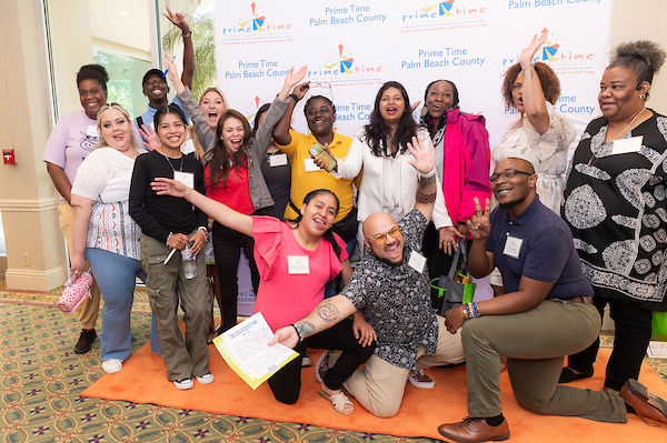 Graduates of Prime Time's Well-being and Life Skills Initiative honored at Prime Time's 2024 Afterschool Symposium.