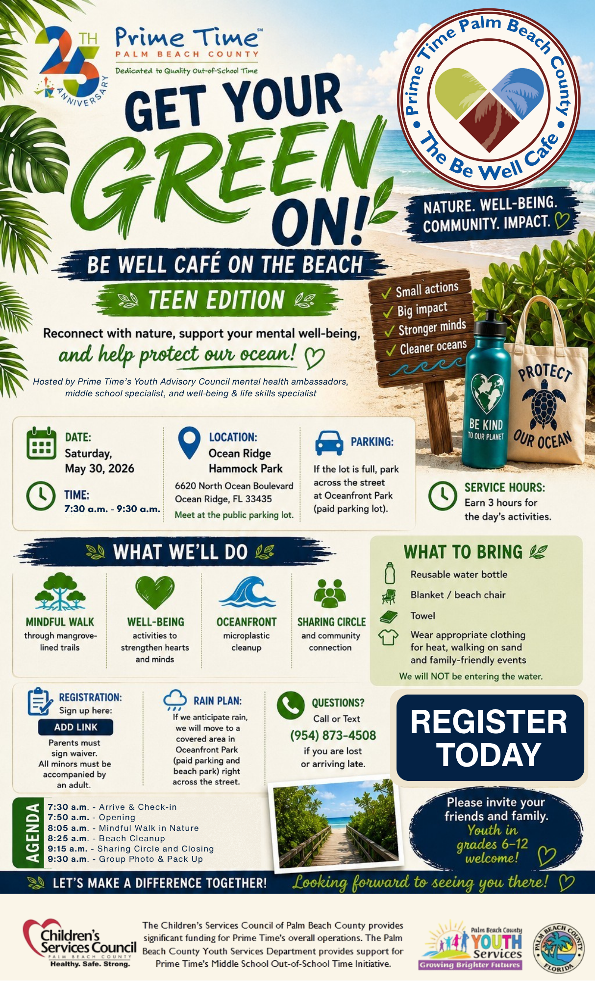 Be Well cafe get your green on - Digital