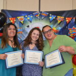 Cohort Celebration December 16, 2023. Celebrating cohort graduates from the STEAM cohort, Elevating OST Leader Cohort and Well-being and Life Skills Cohort