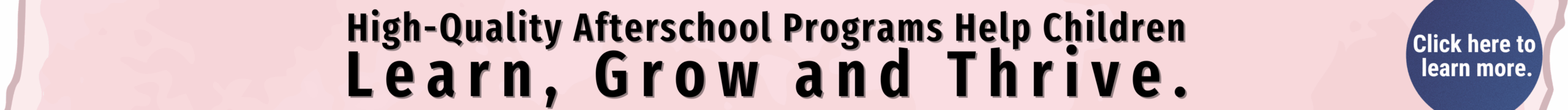 Choose Quality Afterschool Banner banner