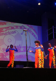 Early Learning Academy, Acts of Kindness Summer Camp and Barton Elementary Afterschool Program  join Lake Worth Playhouse for their American Bandstand performance on July 20, 2022.